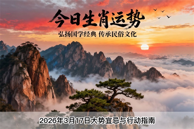 2026年3月17日大势宜忌与行动指南（真人算命蕞准的算命网站）