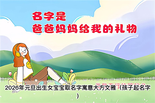 2026年元旦出生女宝宝取名字寓意大方文雅（孩子起名字）