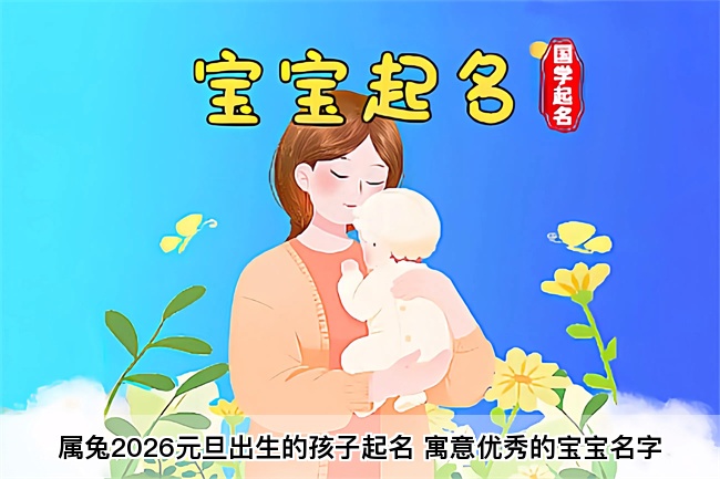属兔2026元旦出生的孩子起名 寓意优秀的宝宝名字