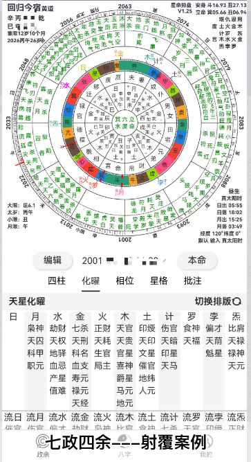 七政四余---射覆案例（真人大师在线一