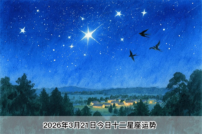 2026年3月21日今日十二星座运势 