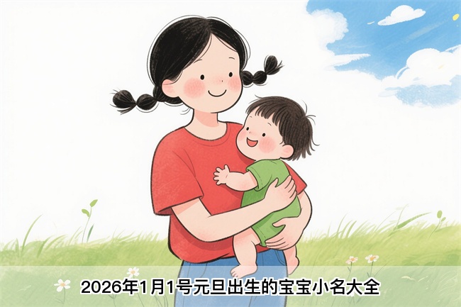 2026年1月1号元旦出生的宝宝小名大全