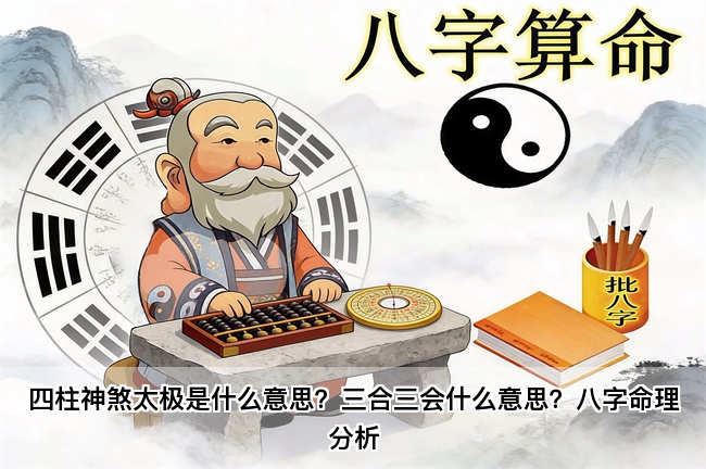 四柱神煞太极是什么意思？三合三会什么意思？八字命理分析