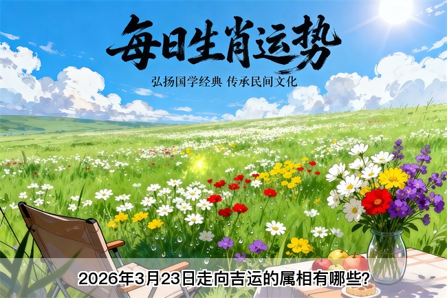 2026年3月23日走向吉运的属相有哪些？真人算命蕞准的算命网站