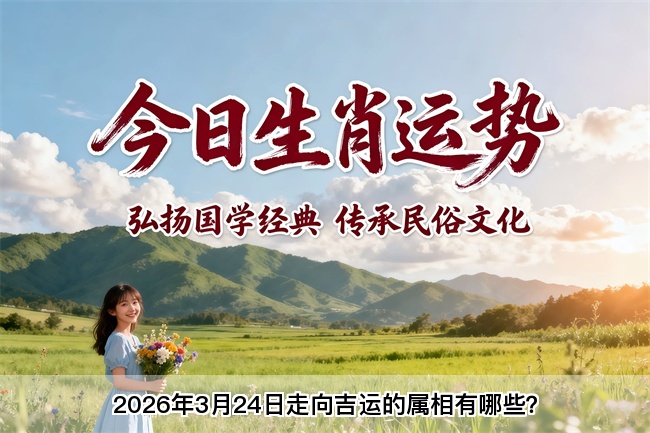 2026年3月24日走向吉运的属相有哪些？真人在线算命一条街 