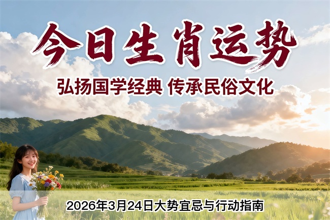 2026年3月24日大势宜忌与行动指南 真人在线算命一条街 