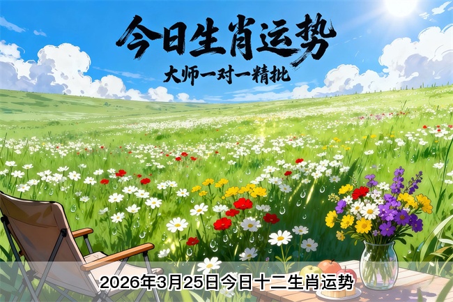 2026年3月25日今日十二生肖运势