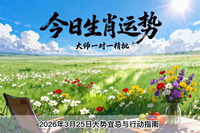 2026年3月25日大势宜忌与行动指南 真人算命蕞准的算命网站