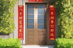 周易风水:春联怎么贴才正确左右?对联左右怎么分