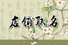 小清新的店起名字：两个字，旺财店铺名称分享