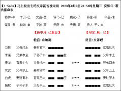 【六爻卦例】有关象带无关象的解析手法（六爻预测学）