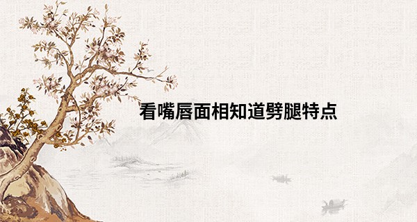 看嘴唇面相知道劈腿特点